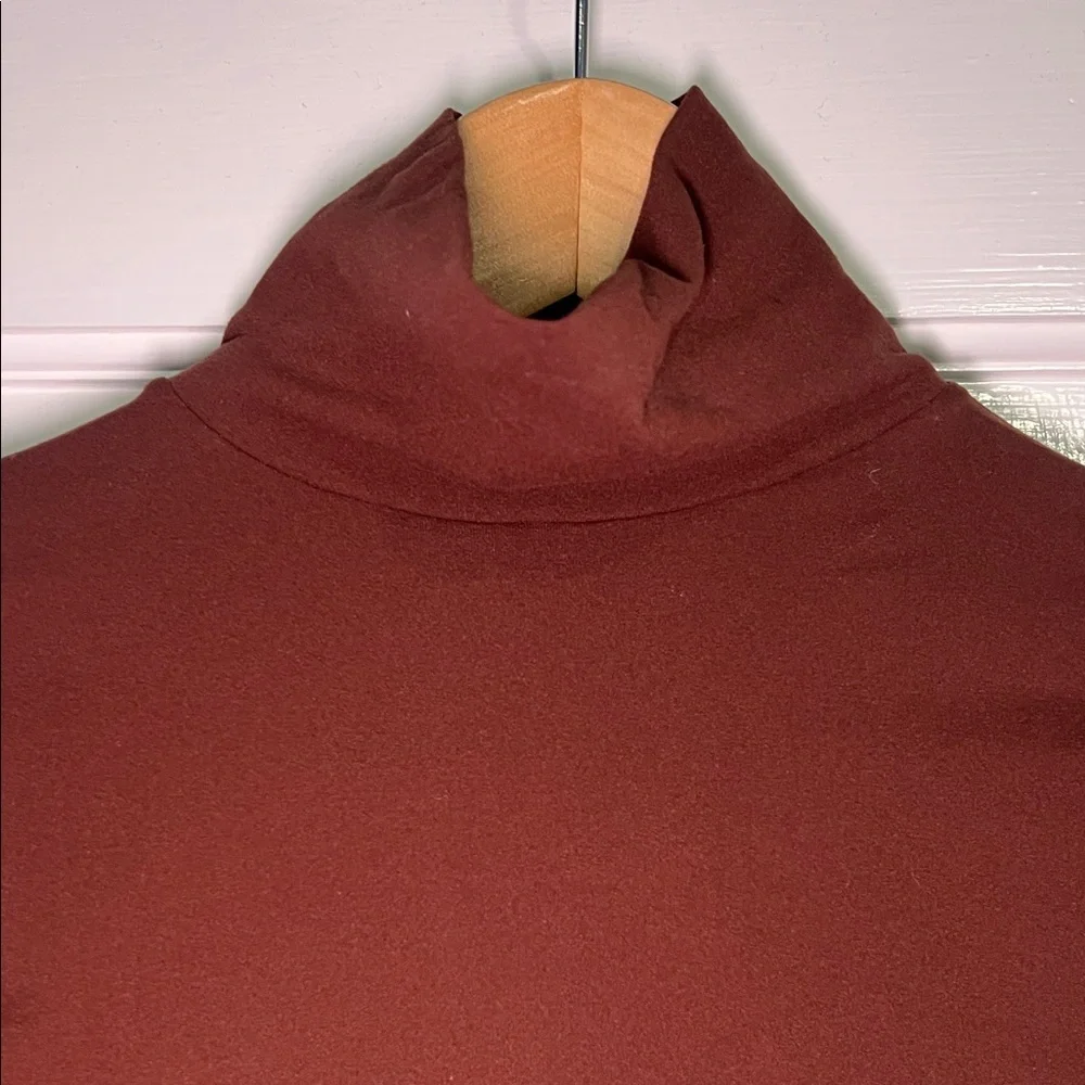 Commando Chocolate Brown Turtleneck Bodysuit - Picture 3 of 5